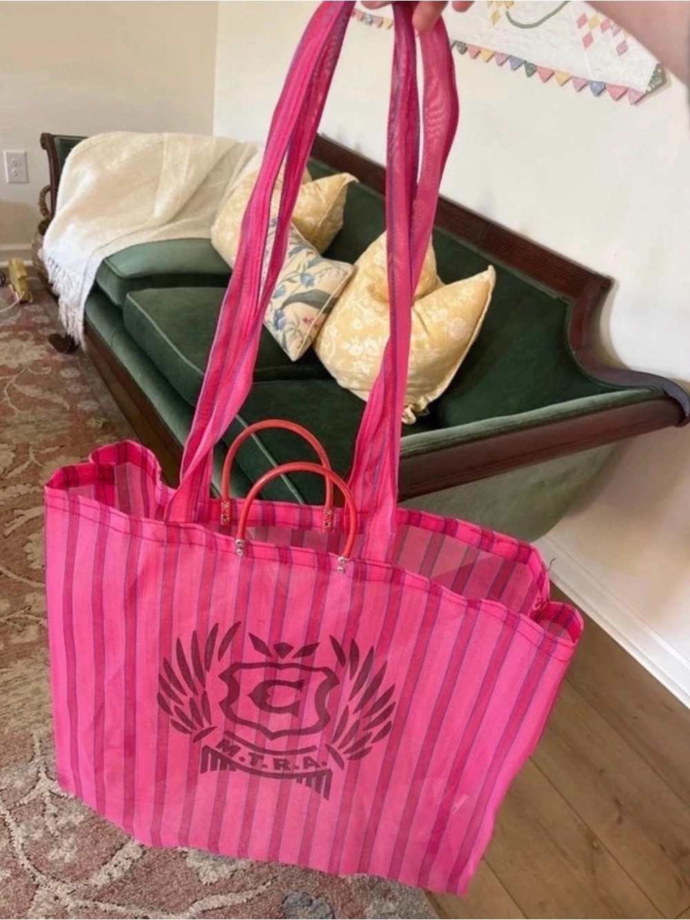 Consuela fiesta jumbo Carryall large tote